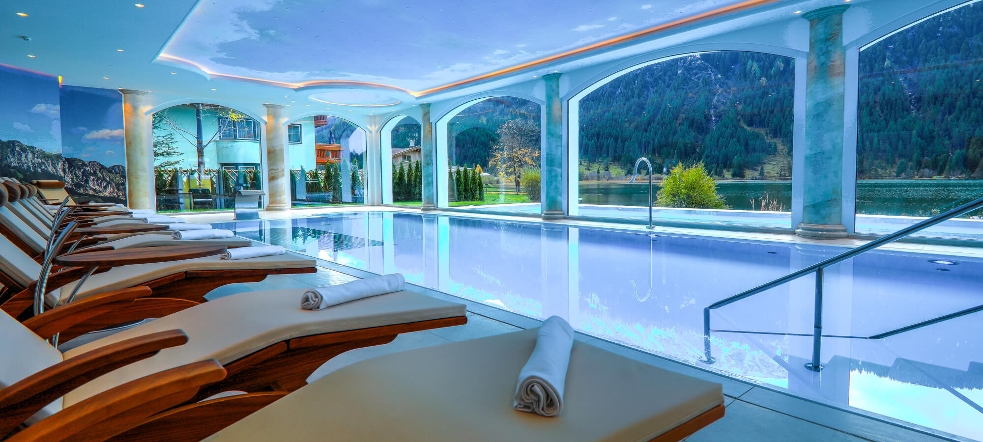 Wellness bei Via Salina mit direkter Seelage am Haldensee