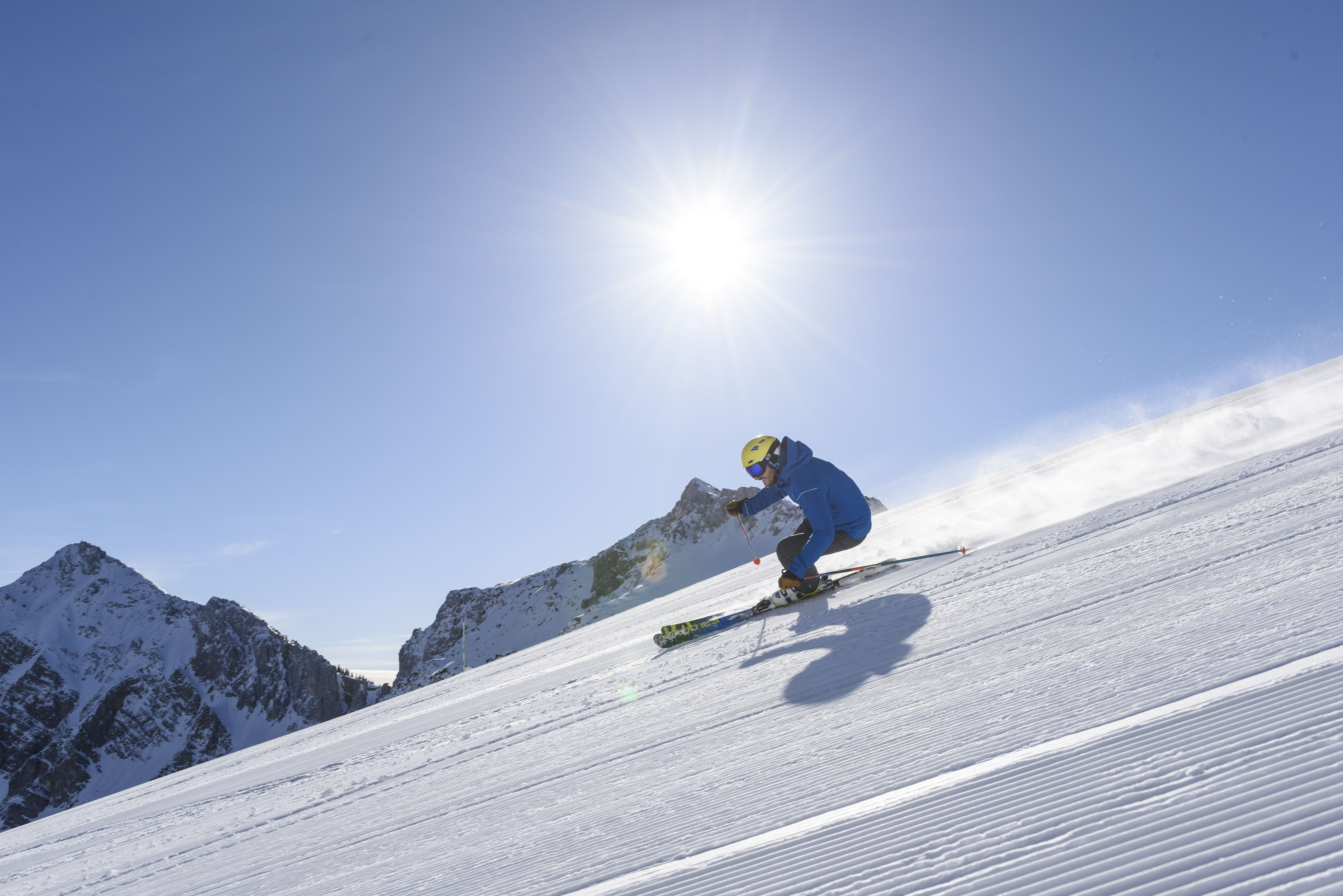 Ski fahren mit Via Salina am Haldensee im Tannheimer Tal